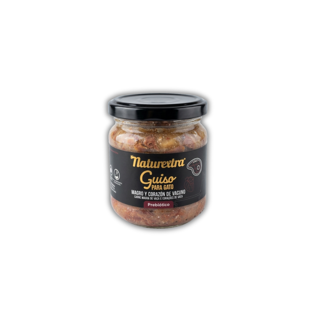 Naturextra Guiso de Ternera para Gatos con Taurina