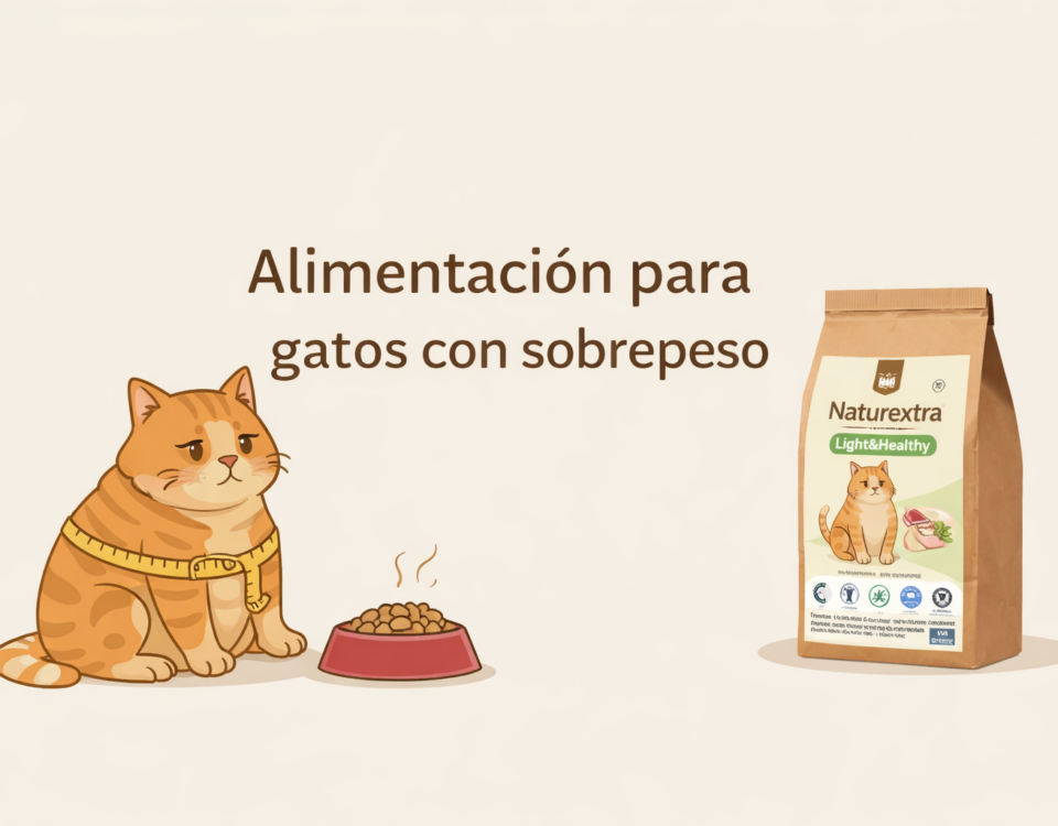 Alimentacion para gatos con sobrepeso