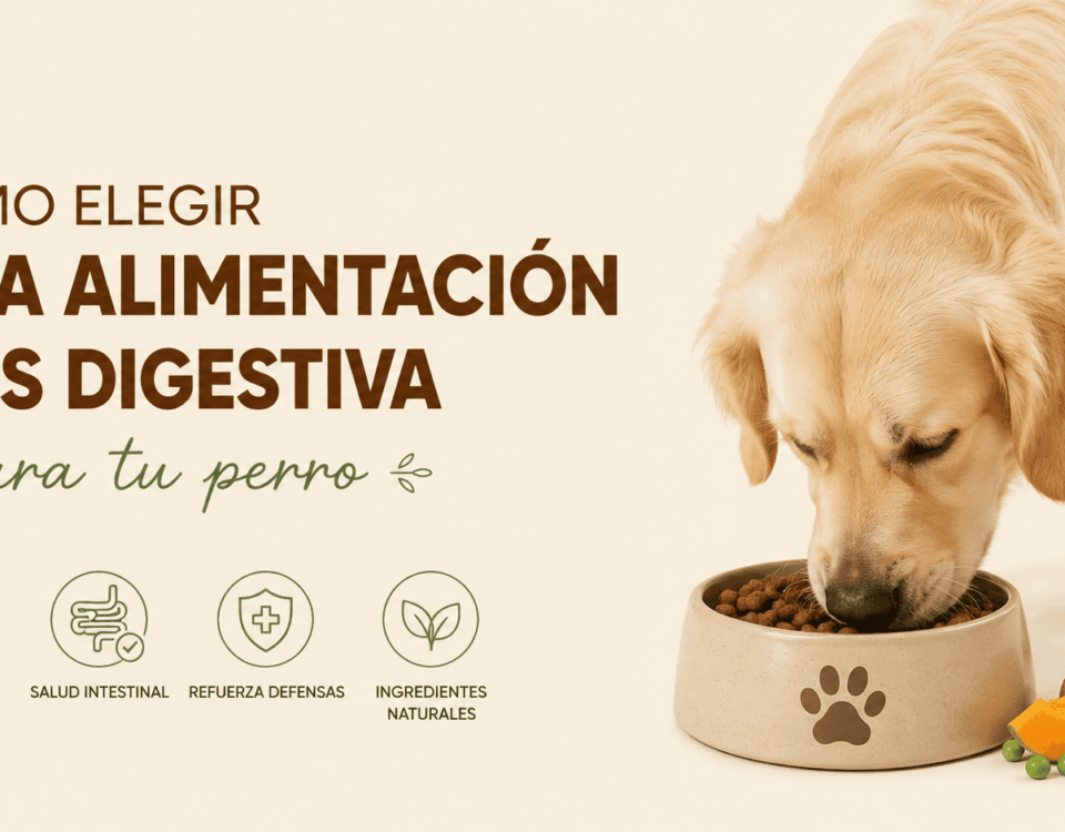 Cómo elegir una alimentación más digestiva para tu perro