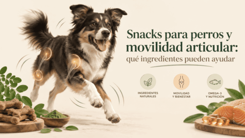 Snacks para perros y la movilidad articular